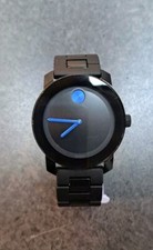 Black/Blue Movado Bold Watch W/ Swiss Movement MB.01.1.29.6015 16595514