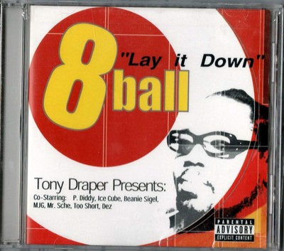 8 BALL - LAY IT DOWN - EIGHTBALL CD NEU SEALED P.DIDDY ICE CUBE