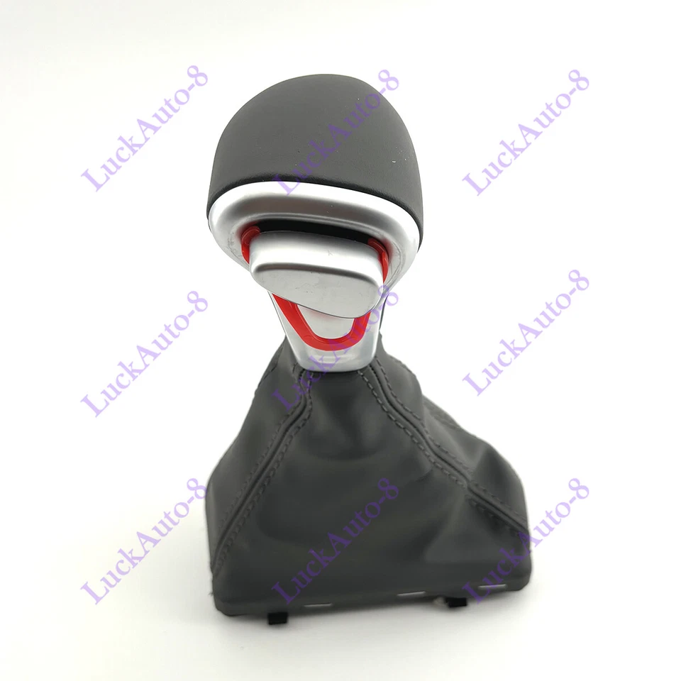 Perilla de cambio de marchas automática gris para Audi B8 A4 A6 Avant Allroad Quattro 2005-10 Foto 2 de 4