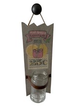 Fresh Squeezed Lemonade 25 cents wooden sign