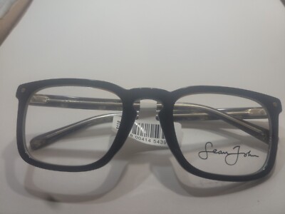 Brand New!  Sean John SJO 5125 001 Black Eyeglass  Frames 54 24 150 