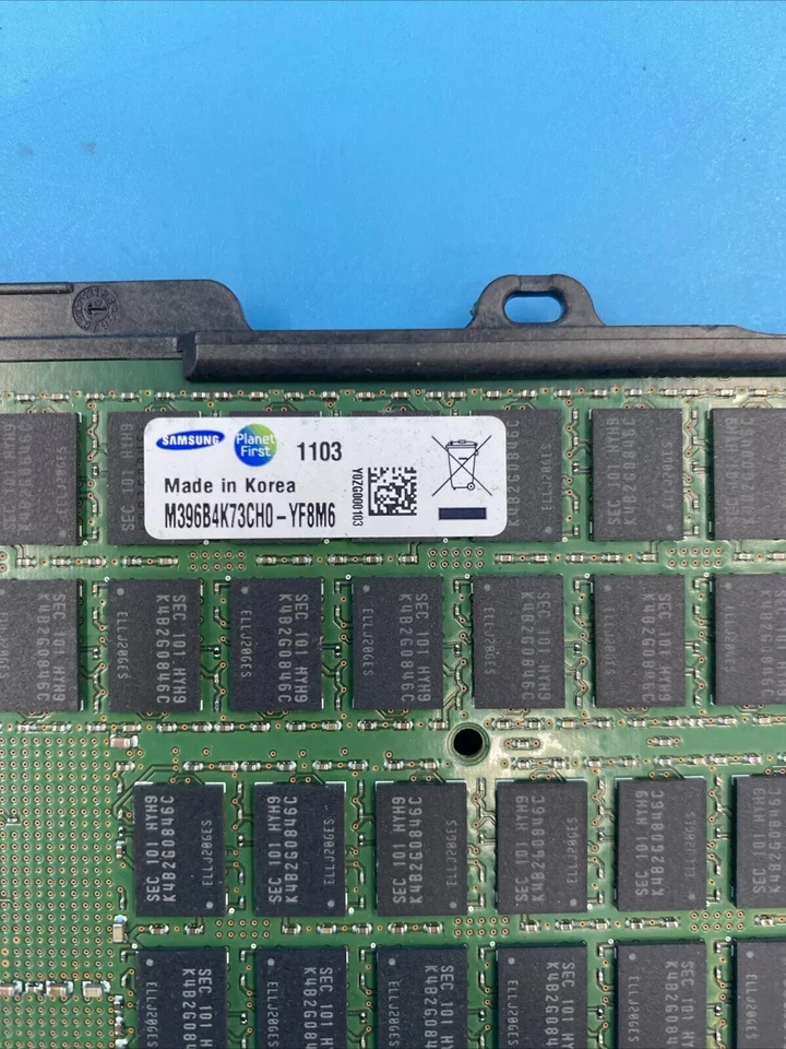 (LOT OF 10) IBM 32GB 4Gx72 M396B4K73CH0-YF8M6 CDIMM Server Memory^ - Image 3 of 4