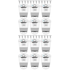 12 pcs Stainless Steel Mic Hanger Clips Microphone Clip Hooks cb mic holder