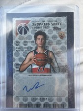 2025 Topps WILL RILEY Rookie Shopping Spree Signatures Autograph /50 RC PSCN