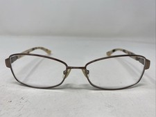 Liz Claiborne L610 0RX3 55-16-135 Antique Brown Full Rim Eyeglasses Frame EJ20