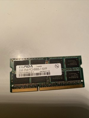 Elpida  2GB DDR3 RAM 2Rx8 PC3-8500S-7-10-FP