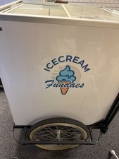 Mobile Ice Cream Tricycle Cart Freezer Bike Event Catering Ice Cream Van