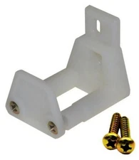 Johnson Hardware JH12 Wall Mount Door Guide for 2610 Series - White