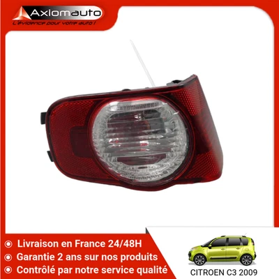🇫🇷 FEU DE PARE-CHOC ARRIERE GAUCHE CITROEN C3 PICASSO MONOSP. Phase 1 - Photo 1/2