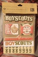 K Company Boy Scouts of America Flip Pack Scrapbooking Embellishments