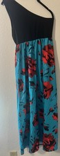 Women’s Size Medium SHEIN Floral Maxi Dress 1 Shoulder