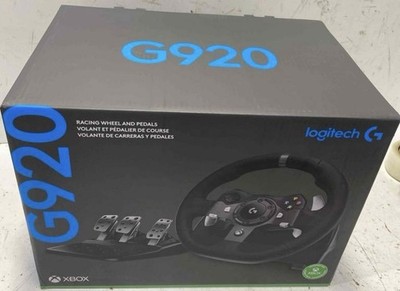 Logitech G920 Wheel and Pedals Bundle for XBOX One, PC, Real Force