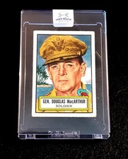1952 Topps Look N See. Card # 32 Gen. Douglas MacArthur  