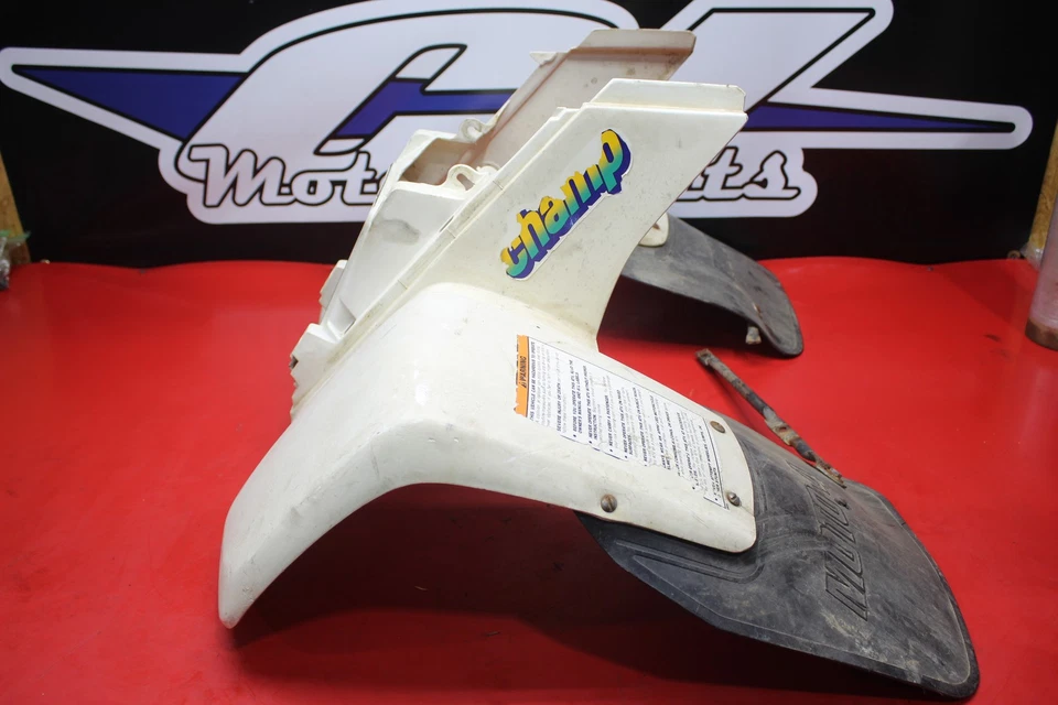 Yamaha Champ 100 1991 carenado delantero superior capó guardabarros 2HX-W2151-20-00 Foto 2 de 4