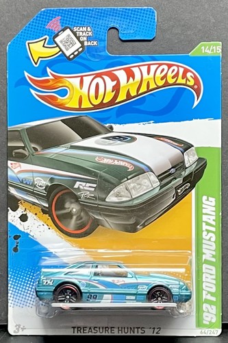 2012 HOT WHEELS TREASURE HUNT ‘92 FORD MUSTANG