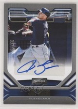 2020 Panini Chronicles Playbook Auto Gold 33/99 Jake Bauers #PA-JB Auto 1x9