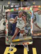 2025 Panini Prizm WNBA Angel Reese #92 WNBA Logo Chicago Sky