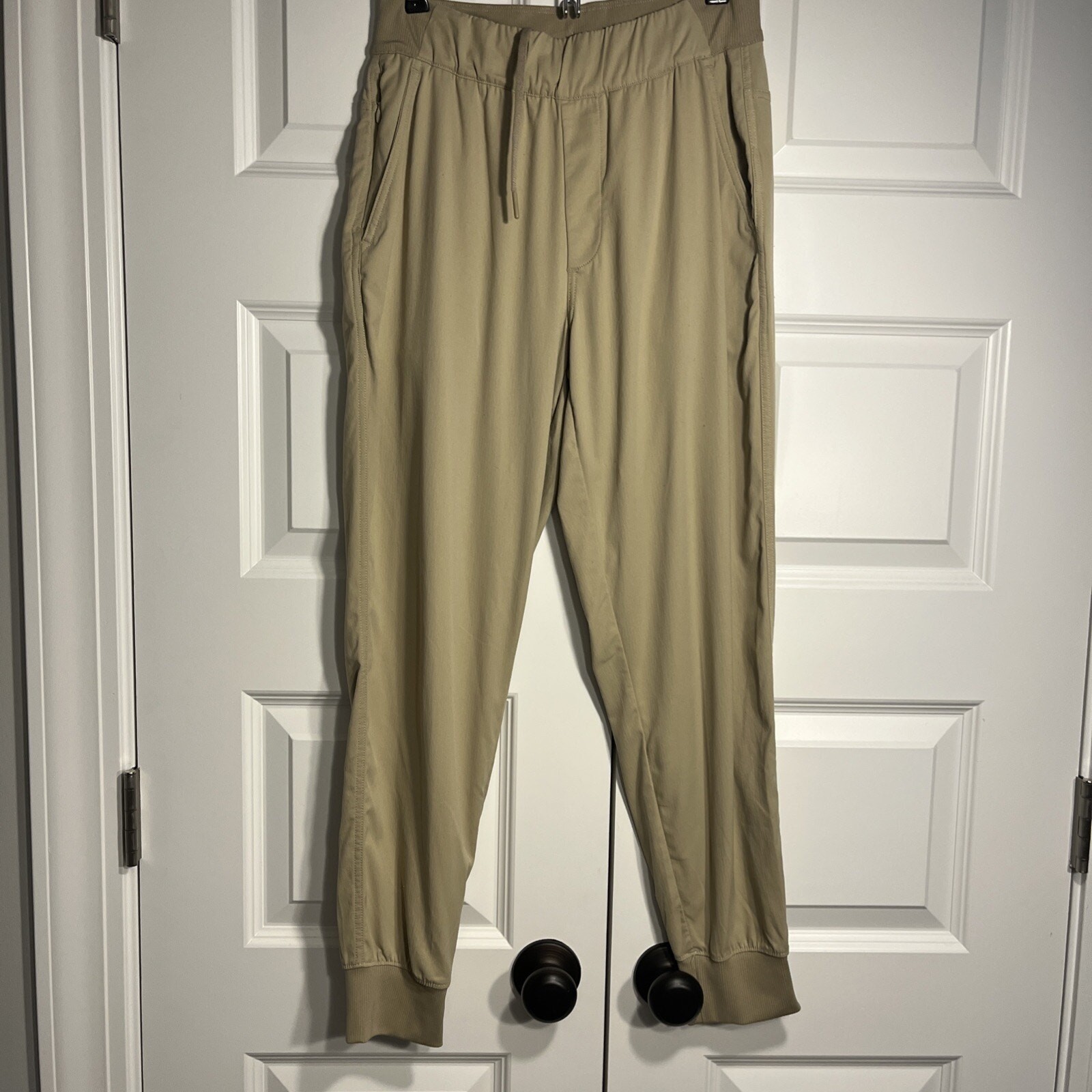 North Face Jogger Style Utility Pants Womens Size Small Khaki Drawstring