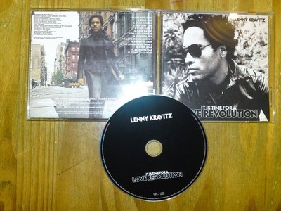 CD mit 14 Songs: ''It Is Time For A Love Revolution'' (2008) von Lenny Kravitz