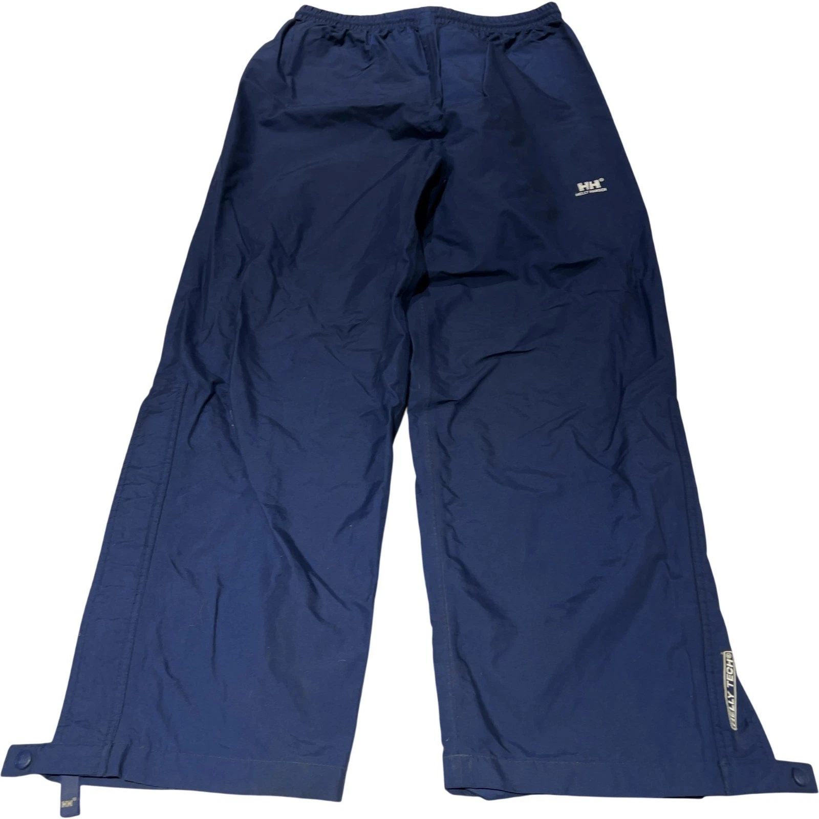 Helly Hansen Waterproof Trousers Mens Medium Blue Helly Tech Hiking Rainwear