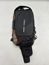 Borsa a tracolla per uomo | Borsa a tracolla antifurto - Tracolla in pelle PU...