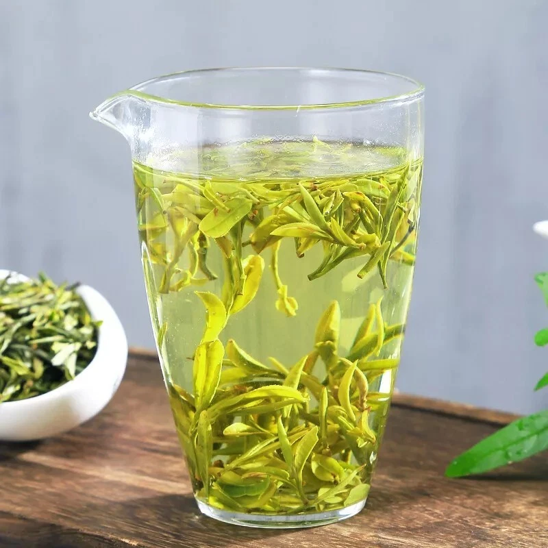 500g Huoshan Huangya chá amarelo chá chinês Huo Shan Huang Ya Buds chá de primavera - Imagem 4 de 4