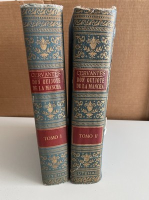 El Ingenioso Don Quijote de la Mancha. Two Volumes. 1949 Gustavo Dore ill.