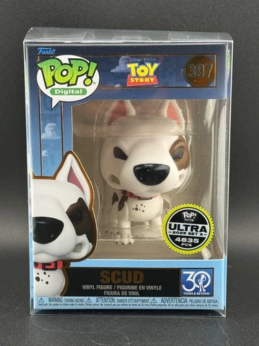 Funko Pop! Digital Toy Story #397- Sid's dog SCUD - LE 4835 PCs w/protector
