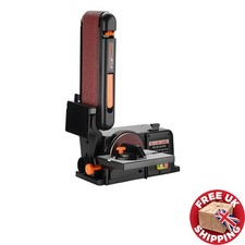 650W Electric Belt + Disc Sander Motor Cast Base w/ Cast Base Heavy Duty 230V