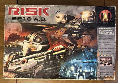 #ad RISK 2210 AD Board Game Global Domination and Beyond 99.9% Complete $24.99