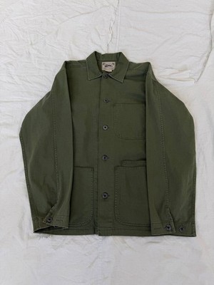 Vintage 00s Polo Ralph Lauren Olive Millitary Cargo Multi Zip French Workwear Ov