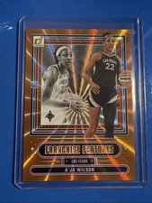 2025 Panini Donruss WNBA - Franchise Features A'ja Wilson #11 Orange Laser /399