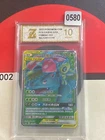 Pokémon TCG Chinese Celebi & Venusaur GX CSM2bC 153/150 SR Grade 10
