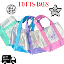2026 Spring Mini Pastel Canvas Tote Bags - Se...