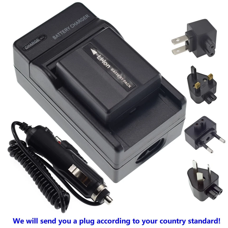 Wall BATTERY CHARGER FOR HITACHI DZ-bp07pw DZ-HS500E DZ-GX3100 DZ-HS500A DVD CAM - Image 3 of 4