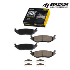 Rear Ceramic Brake Pads w/Hardware for 2011 - 2023 Ram 1500/1500 Classic OE Spec
