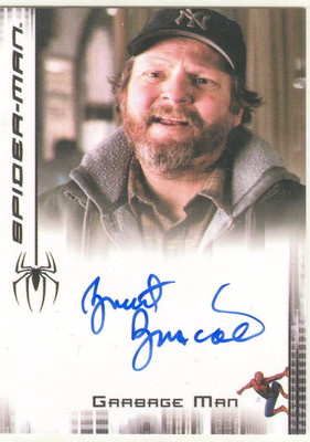 Spiderman 3 The Movie Autogrammkarte Brent Briscoe als Müllmann
