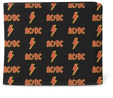 Image of AC/DC - Rocksax - AC/DC - Logo - Wallet With Coin Pocket (Black/Red) [New ] Wall
