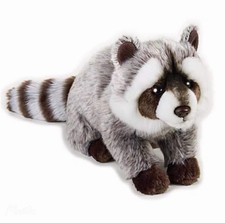 12 Inch Raccoon Stuffed Animal Plush Toy Soft Wildlife Plush for Kids