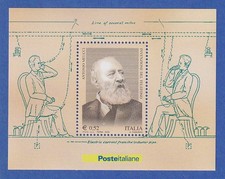 Italy 2003 Block Issue Antonio Meucci, Telephone Mi. No. Block 31 **