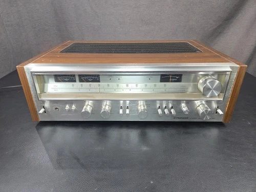 Pioneer SX-780 Vintage Stereo Receiver 45W Power Output Wood VIDEO DEMO! 🎥📺✅