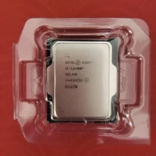 CPU Core i5-12400F Computer Processor Supporting Motherboard H610  B660