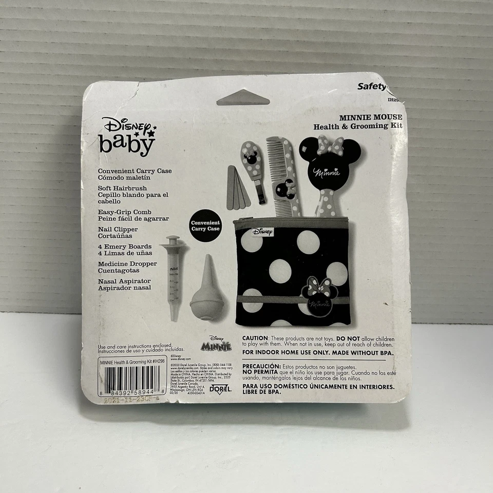Safety 1st Disney Baby Minnie Mouse Baby Kit de Salud y Acicalamiento - Nuevo Foto 4 de 4