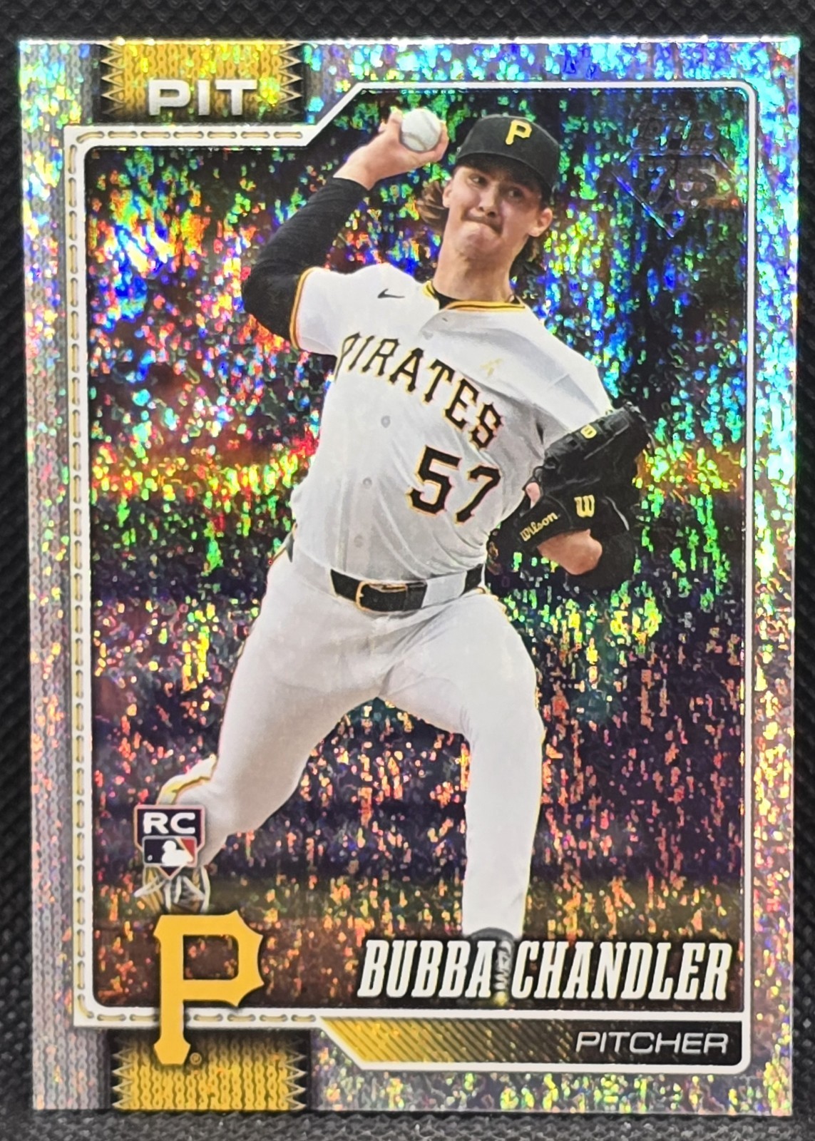 2026 Topps Series 1 Celebration Bubba Chandler Holo Foil RC  Pirates #283