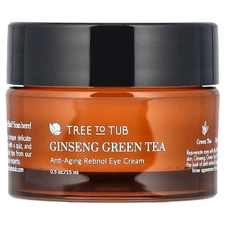 Ginseng Green Tea, Anti-Aging Retinol Eye Cream, 0.5 oz (15 ml)