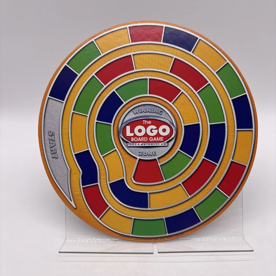 The Logo Board Game Second 2nd Edition 100% Complete Yellow Box - Image 3 of 4