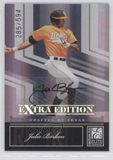 2007 Donruss Elite Extra Edition 285/594 Julio Borbon #112 Auto 0a1