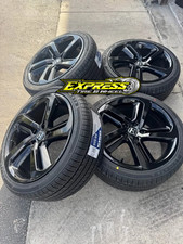 19 Honda Accord Sport Gloss Blk Wheels Rims Tires Lx Se Exl Ex 5x114.3 Touring