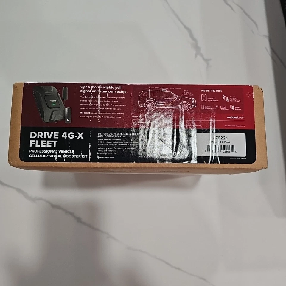 NIB Sealed Weboost Drive 4G-X Fleet Signal Booster 470221 - Image 2 of 4