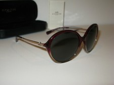 Coach Women's Sunglasses with Case and Cloth. HC8214 L1650 .